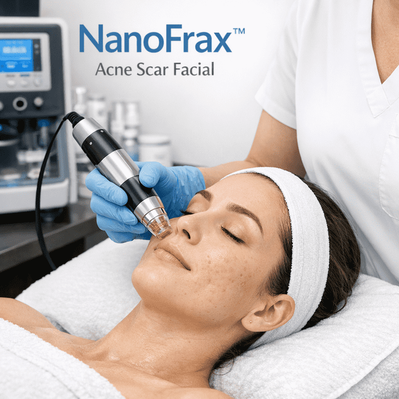 NanoFrax Acne Scar Facial in Buffalo NY