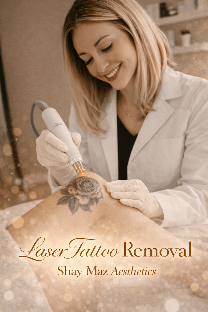 Laser tattoo removal in Buffalo, NY at Shay Maz Aesthetics & Wellness